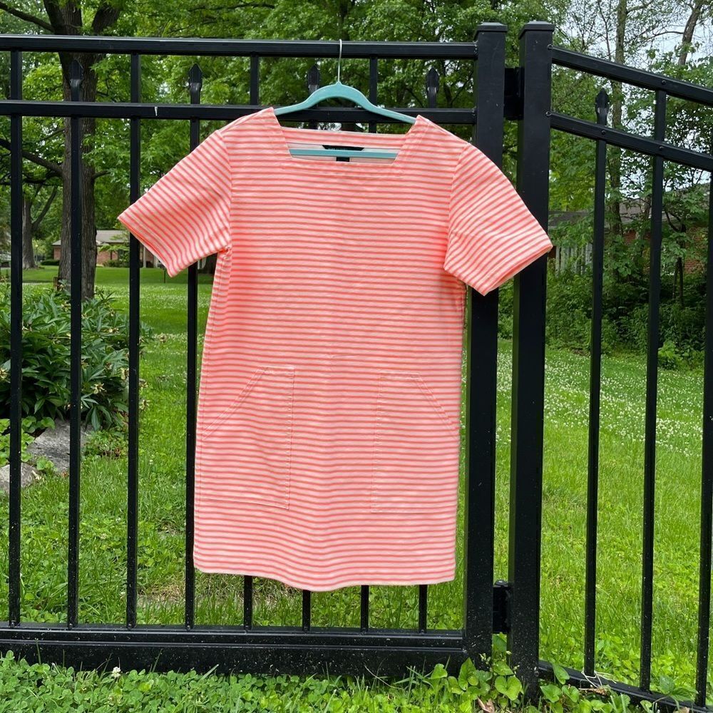Marc by Marc Jacobs Neon Striped Tunic Dress